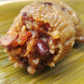 衢州粽子开化特产肉新鲜猪肉腊肉粽早餐真空散装 手工现做大粽