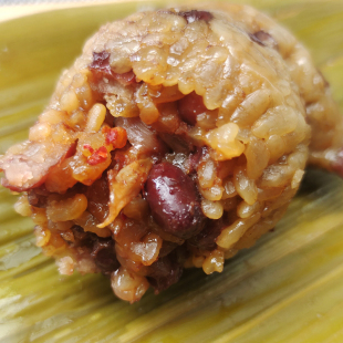 衢州粽子开化特产肉新鲜猪肉腊肉粽早餐真空散装手工现做大粽