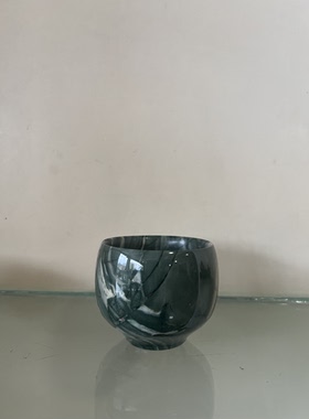 天然玉石九龙壁华安玉主人杯单杯功夫茶杯