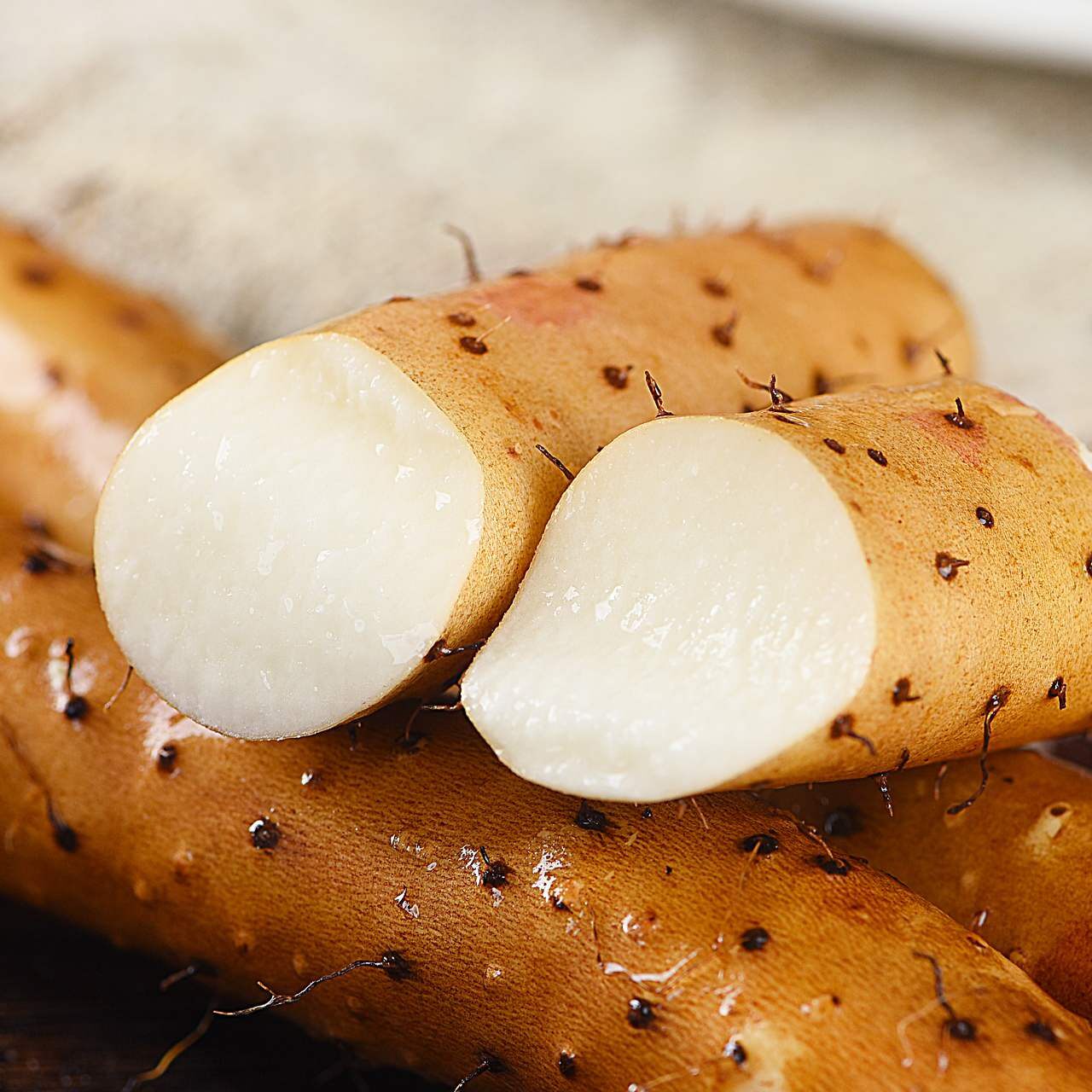 小白嘴山药粉糯香甜铁棍铁杆淮山药新鲜蔬菜甜嫩5斤 蒸着吃炖汤