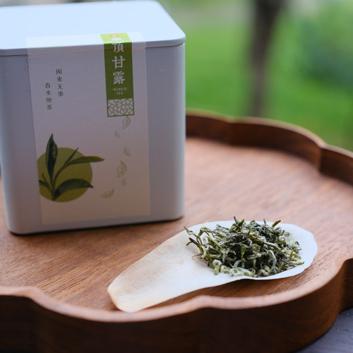 2026年新茶蒙顶甘露四川群体种明前绿茶头采特级50克