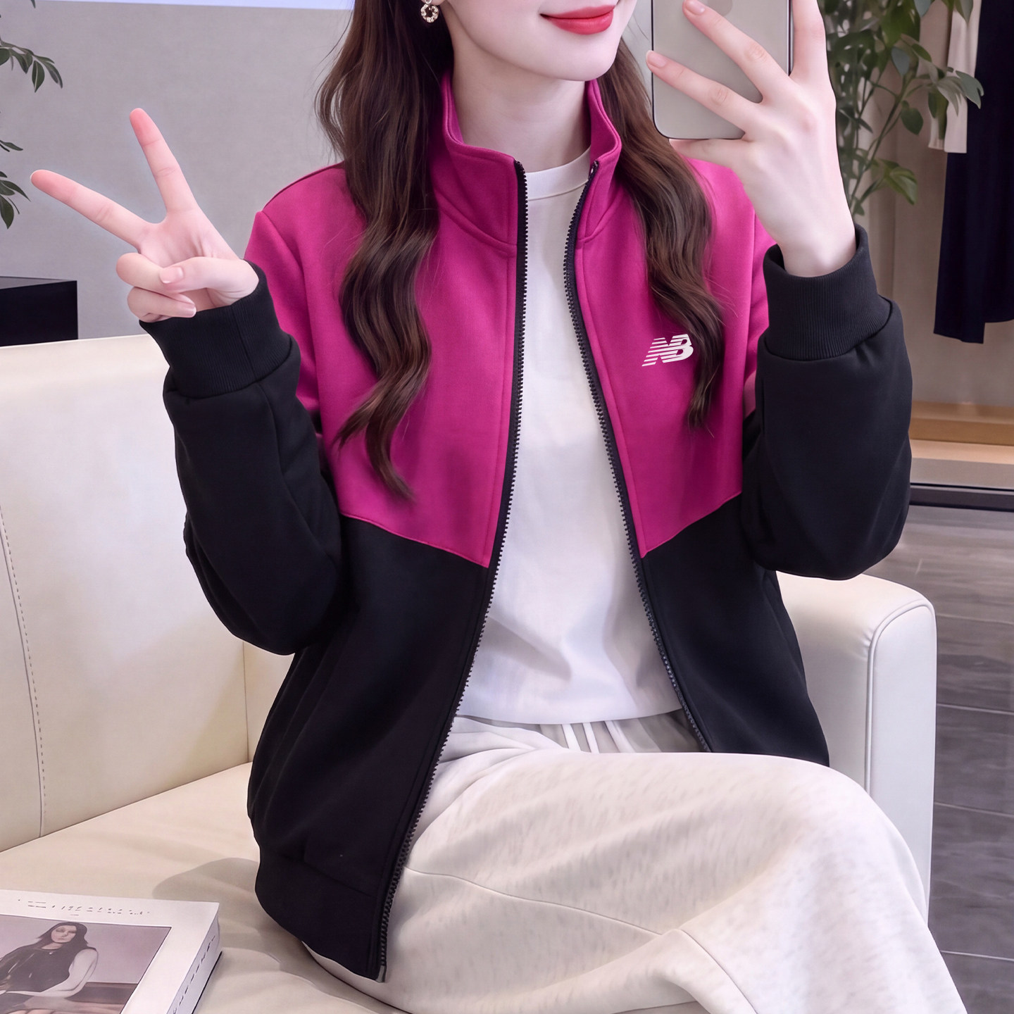奥莱专柜丨休闲棒球服外套女春秋