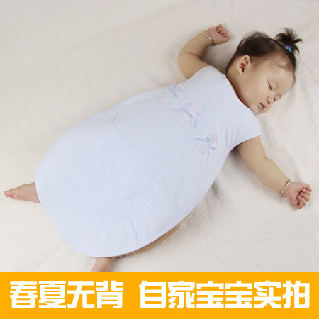 哒妈定制纯棉肚兜婴幼儿春夏秋冬季睡袋四季背心无袖宝宝睡袋防踢