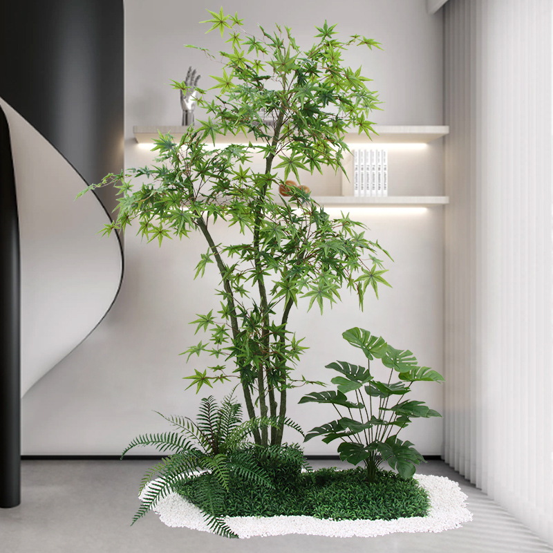 仿真植物无需养护不会枯萎