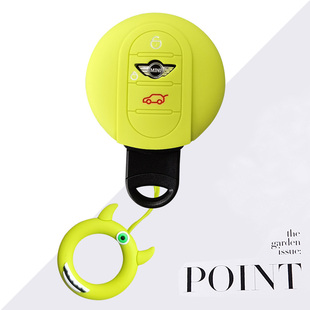 适用宝马mini钥匙套countryman壳cooper迷你扣f54f55f56F60硅胶女