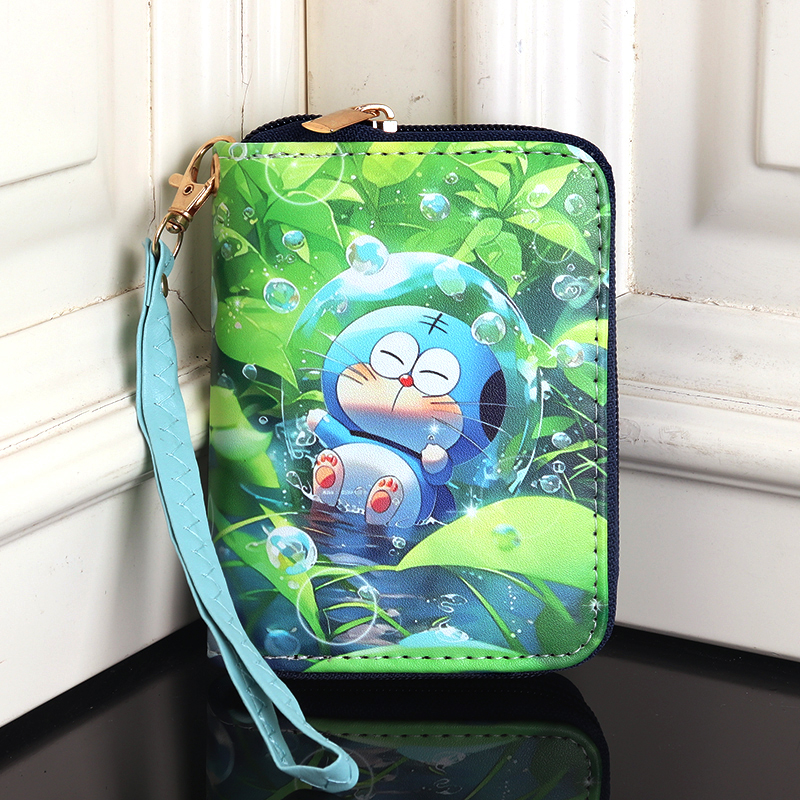 零钱包带卡位零钱袋卡通机器猫