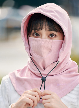 滑雪头盔帽套男女冬季户外运动骑行保暖防寒骑车围脖面罩套头帽子