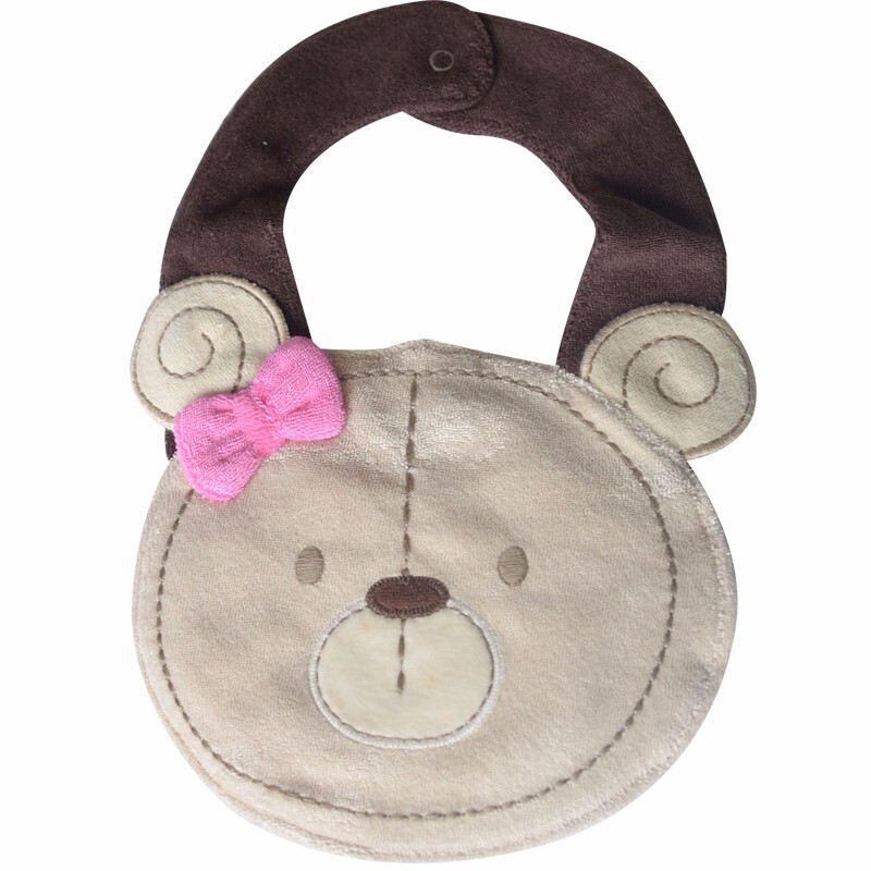 卡特思 catasy 婴儿围嘴 儿童造型毛巾料宝宝口水巾240002