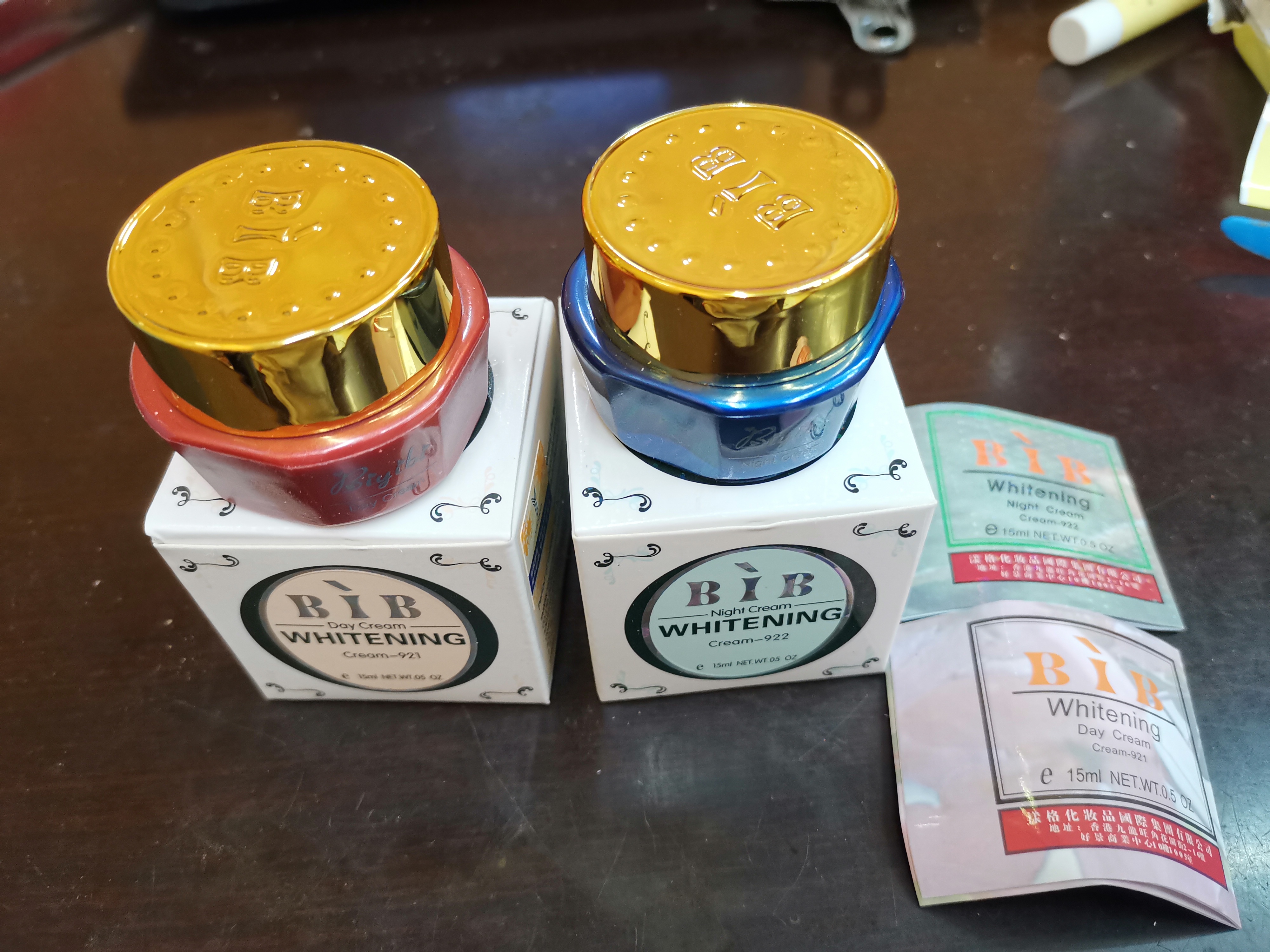 原装正品台湾比一比霜日霜+晚霜（可单卖）