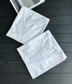 宽松家居可外穿老头衫 T恤纯棉吸汗透气打底衫 短袖 外贸欧美男士