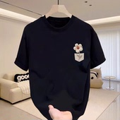 奥特莱斯 专柜捡漏清仓简约休闲百搭运动短袖 t恤男女春夏宽松上衣