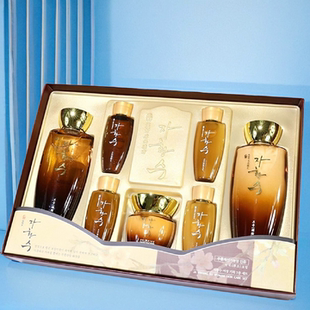 化妆品套装正品全套韩国三星慈慌秀礼盒七件补水保湿抗皱妈妈护肤