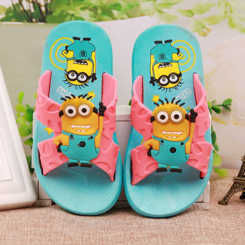 Chaussons enfants en autre pour été - semelle caoutchouc - Ref 1034001 Image 3