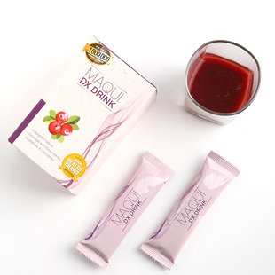 全球购马来西亚 Maqui Dx Maqui Detox Drink 3盒装 排出宿便果汁