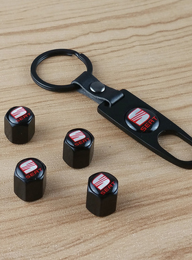 西雅特气门嘴帽sert Tarraco欧悦搏Mii新能源LEON伊比飒改装专用