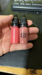 影视化妆用品喷枪粉底液腮红 特效化妆皮肤彩绘 喷笔专用颜色