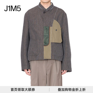 贴布设计短外套 25秋冬 设计师品牌 KOLOR J1M5买手店