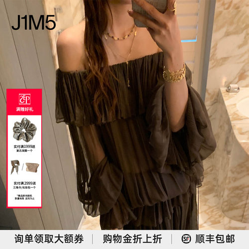 春夏橄榄绿花边领抽绳上衣
