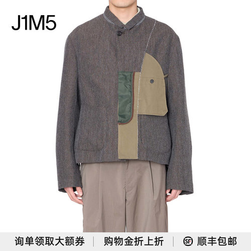 贴布设计短外套设计师品牌