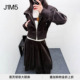 J1M5买手店 高腰拼片A字半裙 罗纹大翻领短夹克 IMMI 26早春新品