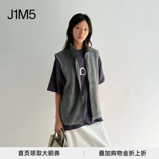 拉链马海毛背心 正品 25秋冬 nanamica 设计师品牌 现货