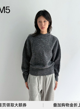 【正品授权】 STRUCTURA 25秋冬 圆领杂色针织毛衣 设计师品牌