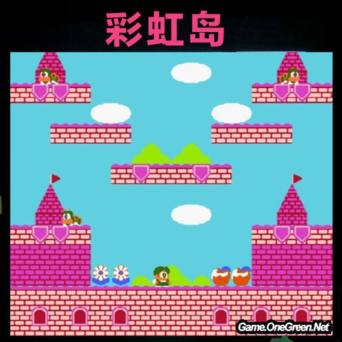 彩虹岛台球游戏黄卡小霸王游戏机