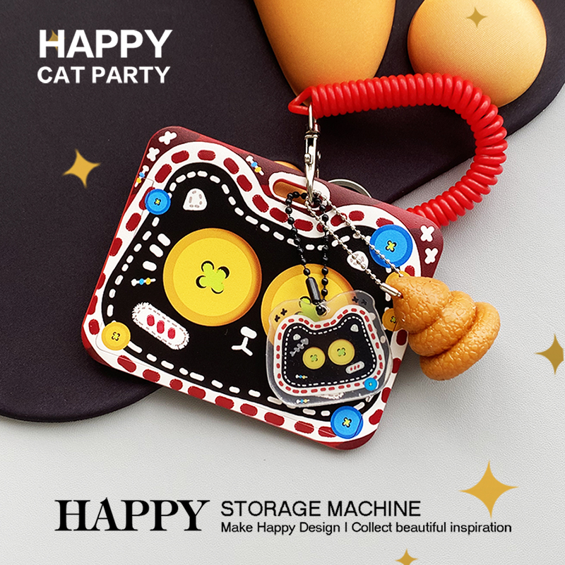 HAPPY卡套原创红布偶猫