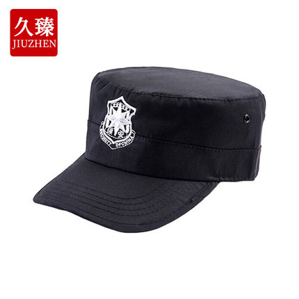 久臻 新式保安帽 物业酒店门卫帽鸭舌帽 保安服配件帽子