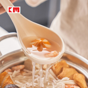 饺子捞勺塑料家用厨房二合一漏勺火锅汤勺小号笊篱过滤勺短柄餐具