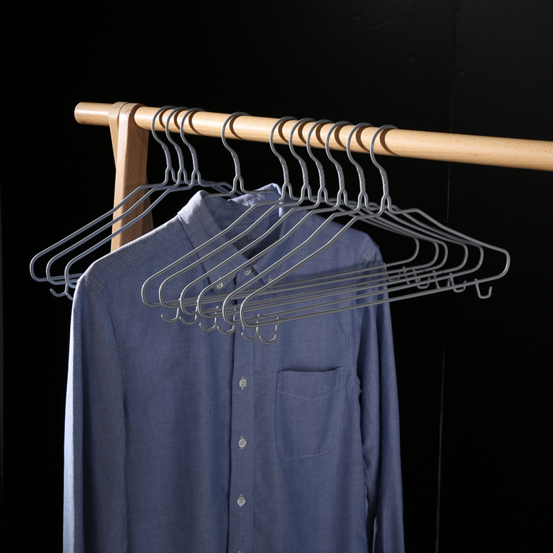 美丽雅金彩浸塑衣架晾衣架晾晒学