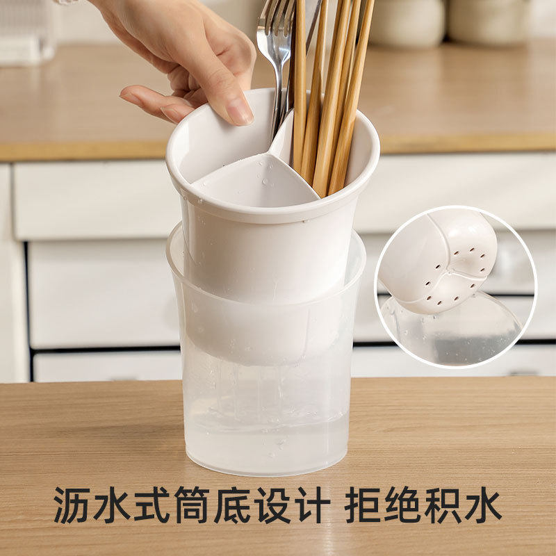 大家用厨房筷子筒沥水餐具筷笼收