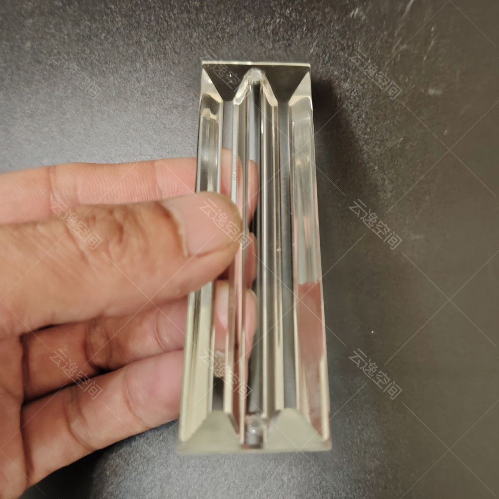 轻奢吊灯灯具灯饰低压灯双三角条灯具配件
