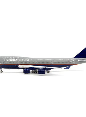 Phoenix 04535 美国联合航空 波音B747-400 N187UA 飞机模型1/400