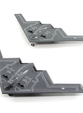 AMER美国空军B-2A幽灵轰炸机密苏里/美利坚号B2成品飞机模型1/200