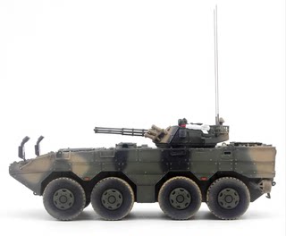 UNISTAR中国ZBL-08轮式步兵战车 09式大八轮丛林三色成品模型1/72