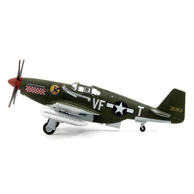 AMER 二战美国陆航P-51C野马战斗机43-6913# P51成品飞机模型1/72 模玩/动漫/周边/娃圈三坑/桌游 航模/直升机/飞机模型 原图主图