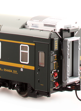 百万城CP00922青藏软卧RW25T客运车厢成局成段554484带灯火车模型