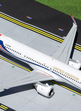 GeminiJets G2RAF1012 英国空军空客A321neo G-XATW飞机模型1/200