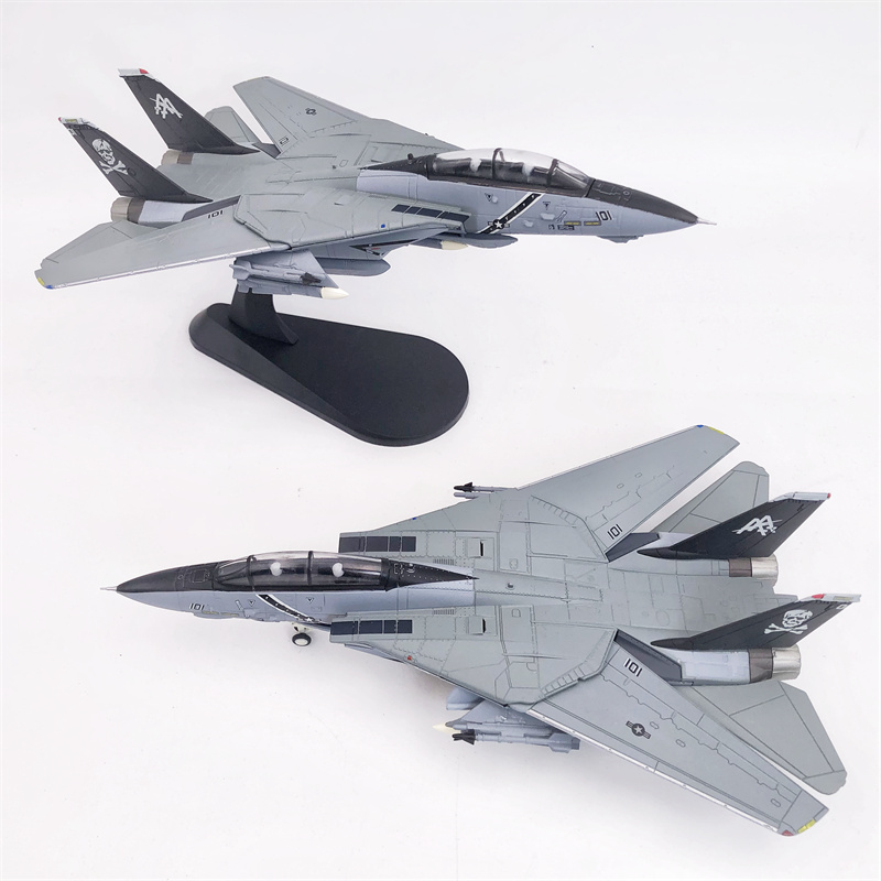 WLTK日炙美国F-14B雄猫战斗机VF-103海盗旗 F14成品合金模型1/100 模玩/动漫/周边/娃圈三坑/桌游 航模/直升机/飞机模型 原图主图