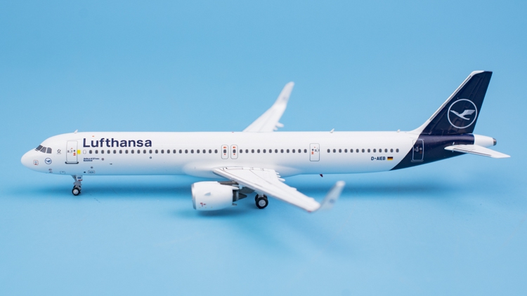 PandaModel 19012德国汉莎航空空客A321neo D-AIEB飞机模型1/400-封面