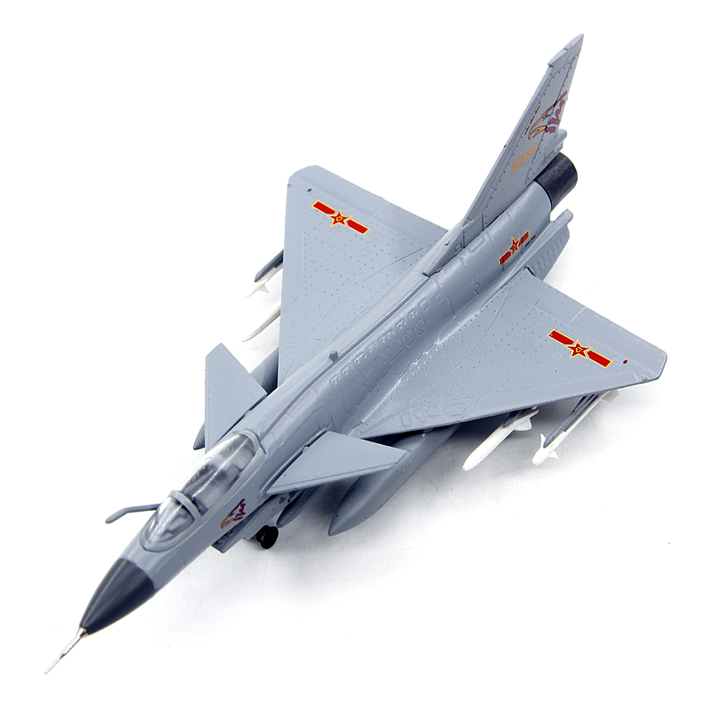 UNISTAR中国歼10猛龙战斗机成飞J-10合金成品飞机模型带支架1/144