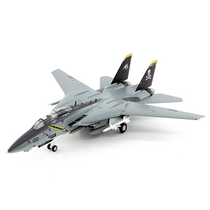 小号手37186美国海军F-14B雄猫战斗机VF-103 F14成品飞机模型1/72