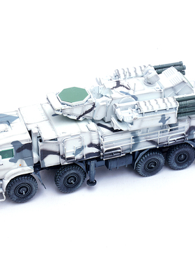 Panzerkampf铁流俄罗斯96K6铠甲S1防空系统雪地涂装 成品模型1/72