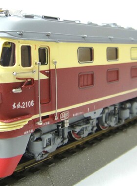 海达尔1/87中国东风DF4B内燃机车火车模型铜车上局沪段2106周恩来