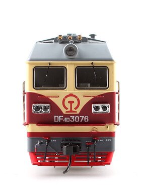 百万城1/87中国东风DF4D准高速内燃机车模型CD00318上局蚌段3076