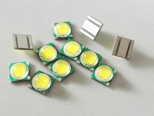 5050 T6 10w瓦LED强光手电筒头灯进口大芯片大功率高亮白光