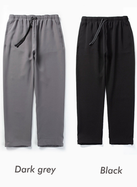 N.HOOLYWOOD COMPILE EASY WIDE PANT日系裤子宽松凉感醋酸长裤男