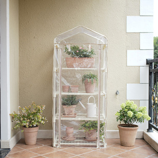 植物多肉保温棚暖房防冻遮阳防雨温室花园花棚暖棚小花房防晒阳台