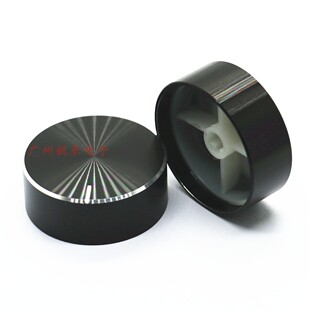 铝旋钮34X13半轴0度D轴音量旋钮直身功放面板电位器开关调节帽